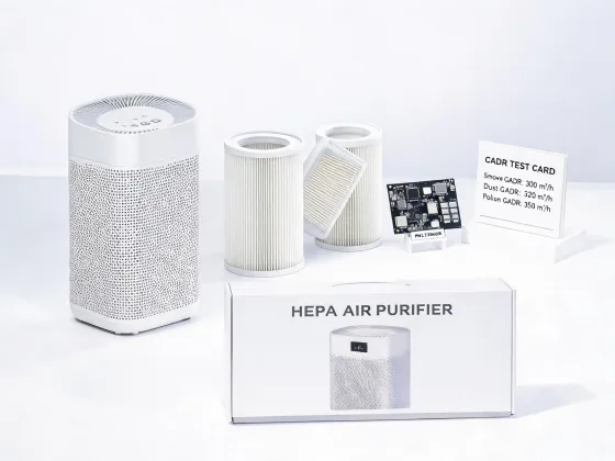 HEPA air purifier and filter sourcing program