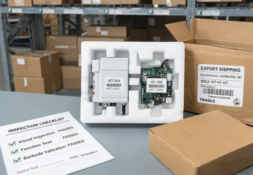 Water treatment appliance packout