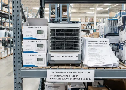 HVAC distributor thermostat kits
