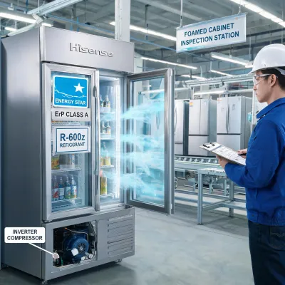 hisense beverage cooler